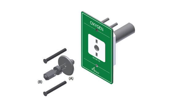 Amico Outlets Locking Device - Ohmeda and DISS